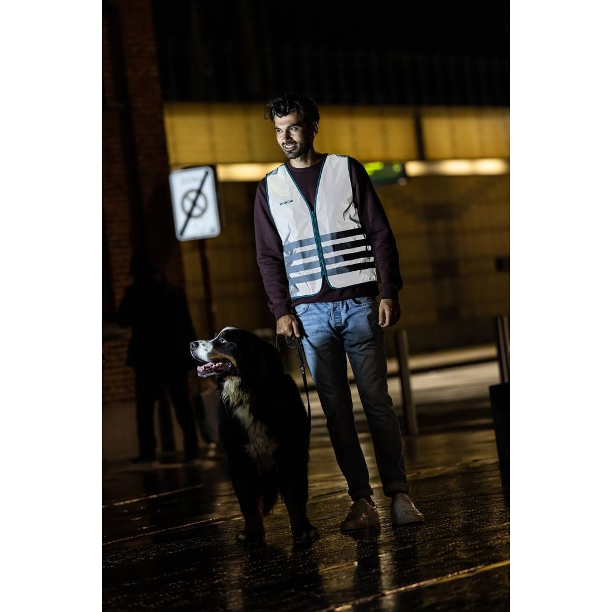 WOWOW - Chaleco Reflectante para Adulto BIG FUN (Full reflectante) - L