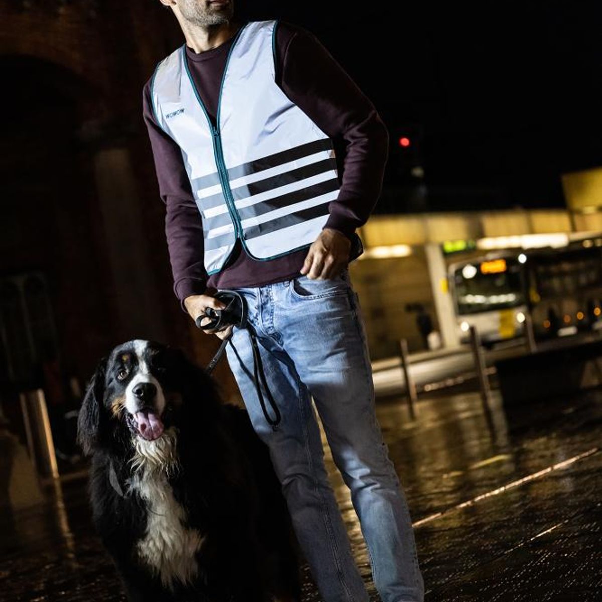 WOWOW - Chaleco Reflectante para Adulto BIG FUN (Full reflectante) - L