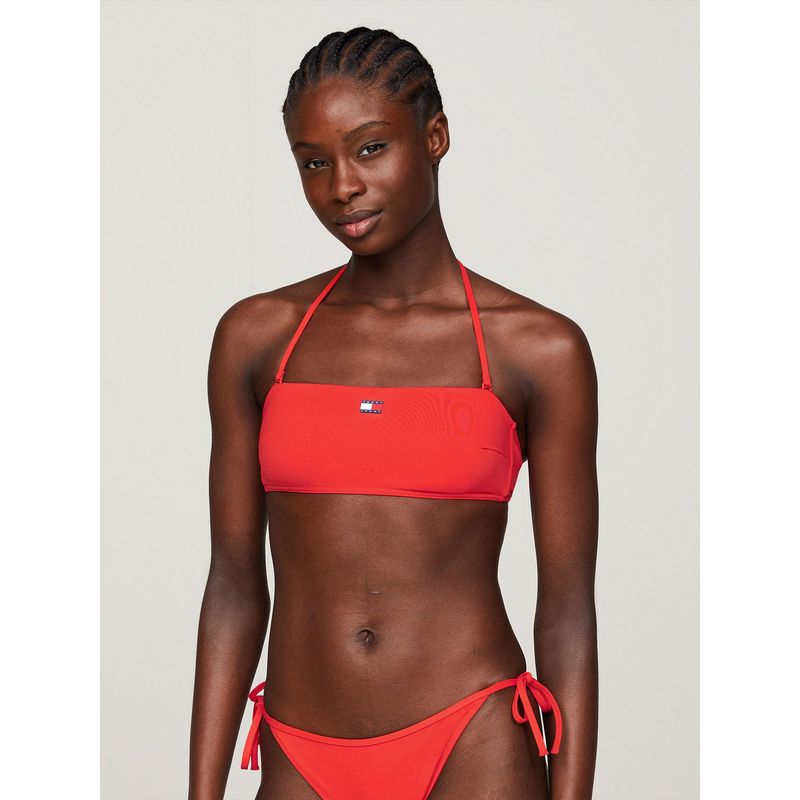 TOMMY HILFIGER - Parte Superior De Bikini Heritage Rojo Tommy Hilfiger