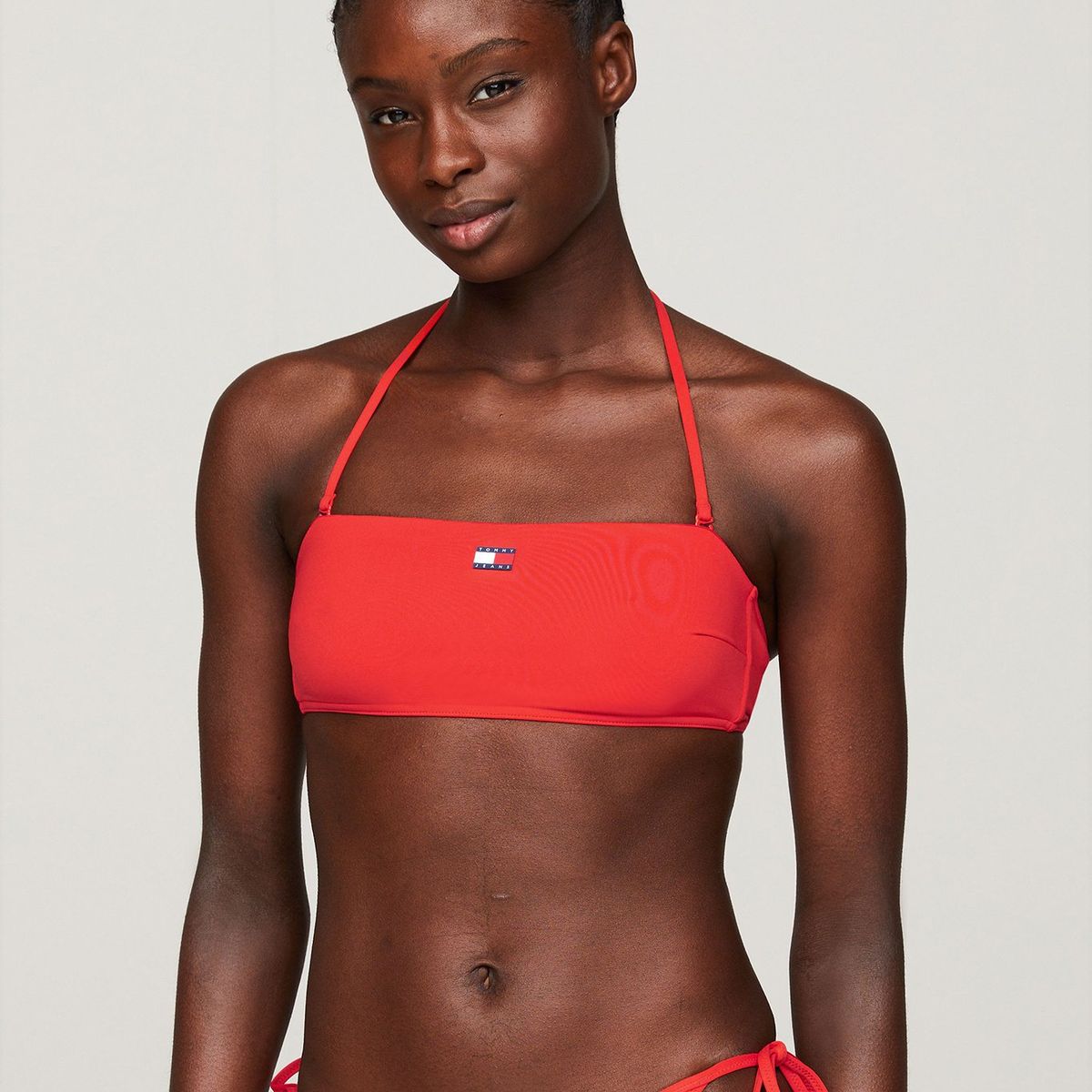TOMMY HILFIGER - Parte Superior De Bikini Heritage Rojo Tommy Hilfiger