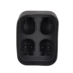 GENERICO - Molde Siilicona Flexible Para Hielo Con Forma De Calavera