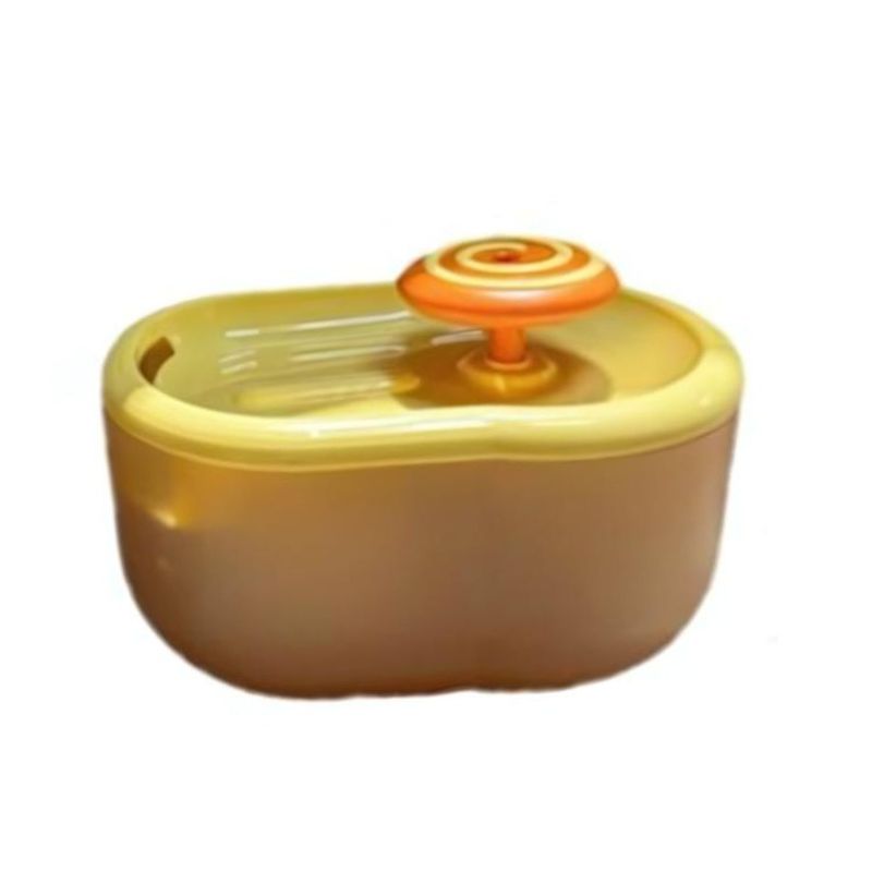 GENERICO - Fuente De Agua Para Mascotas Dispensador Fresca Amarillo