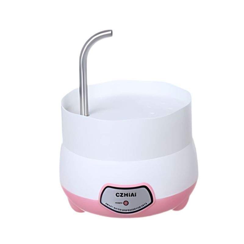 GENERICO - Fuente De Agua Para Mascotas Dispensador Perro Gatos Rosa