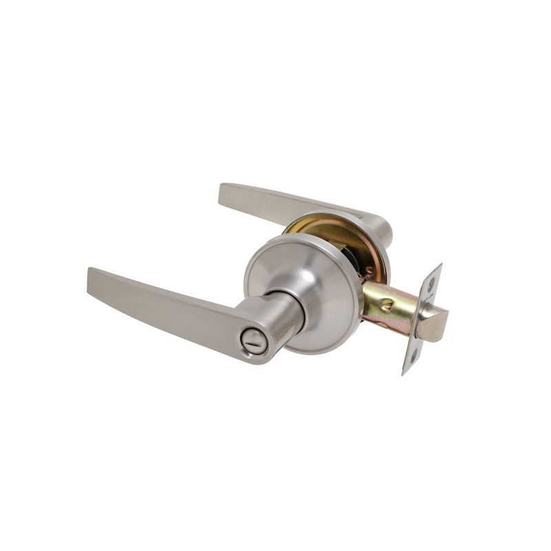 GENERICO - Cerradura tubular con manilla Baño - Dorm Níquel satinado Stärk Design