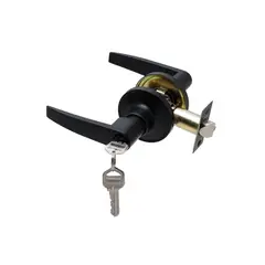 GENERICO - Cerradura tubular con manilla Acc princ - Bod Negro mate Stärk Design