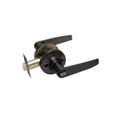 GENERICO - Cerradura tubular con manilla Baño - Dormitori Negro mate Stärk Design