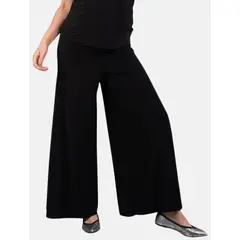 MADREMIA - Pantalon palazzo Maternal Pame Negro