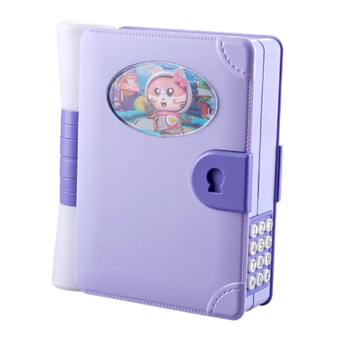 GENERICO - Caja De Almacenamiento Dinero Clave Secreta Ahorro Niños