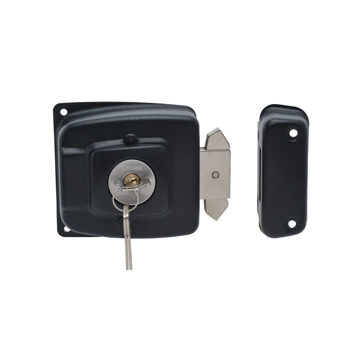 GENERICO - Cerradura de sobreponer mecánica puerta corredera metal mader Stärk D