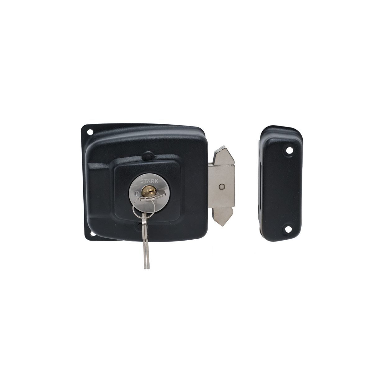 GENERICO - Cerradura de sobreponer mecánica puerta corredera metal mader Stärk D