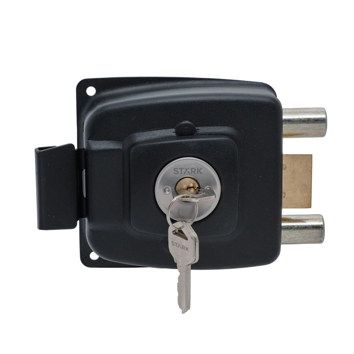 GENERICO - Cerradura de sobreponer mecánica puertas abatir metal madera Stärk De