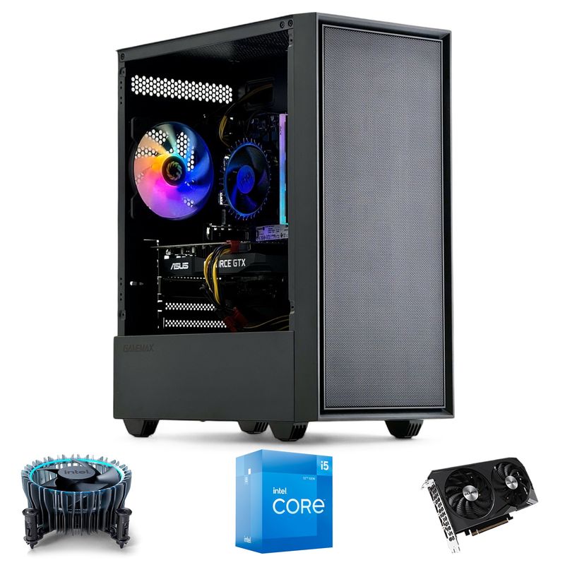 HYPERPC - PC GAMER INTEL CORE i5 12400 16gb 500Gb GTX 1650 WiFi