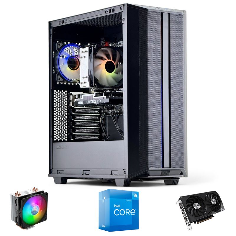HYPERPC - PC GAMER INTEL CORE i5 12400 32gb DDR5 1Tb RTX 4060 WiFi.