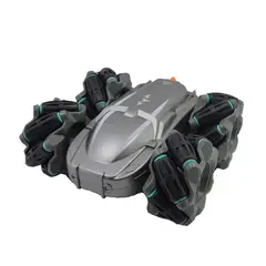 GENERICO - AUTO RC CONTROL REMOTO Y GESTOS STUNT ELF GRIS