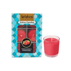 GENERICO - Set Vela Votive 6 Krishna