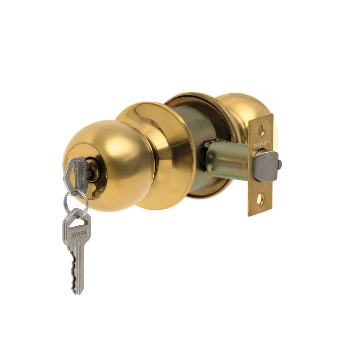 GENERICO - Cerradura de pomo cilíndrica Acceso princ-Bodega Bronce Stärk Design