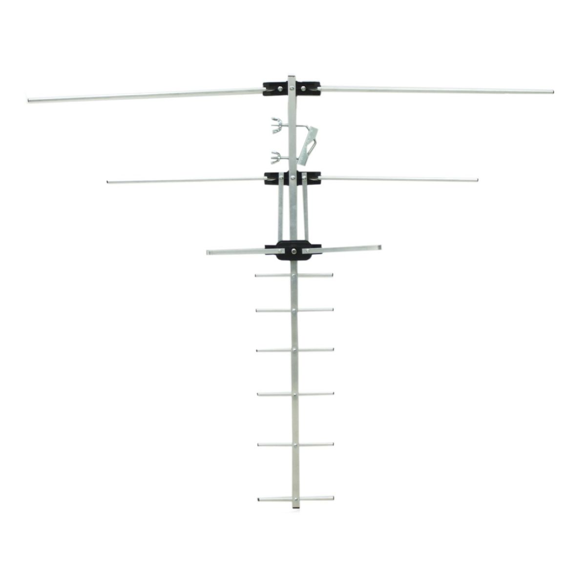 TECNOLAB - Antena Digital para TV Exterior  7-9 dB HDTV & 4K