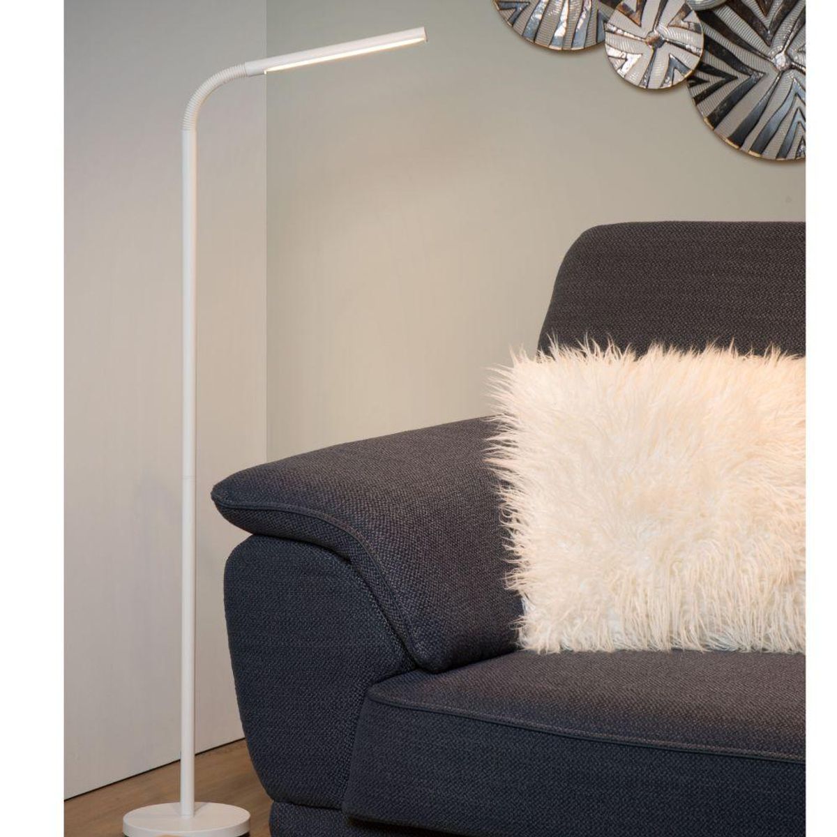 BOSCO - LAMPARA DE PIE LED GILLY BLANCO 6W