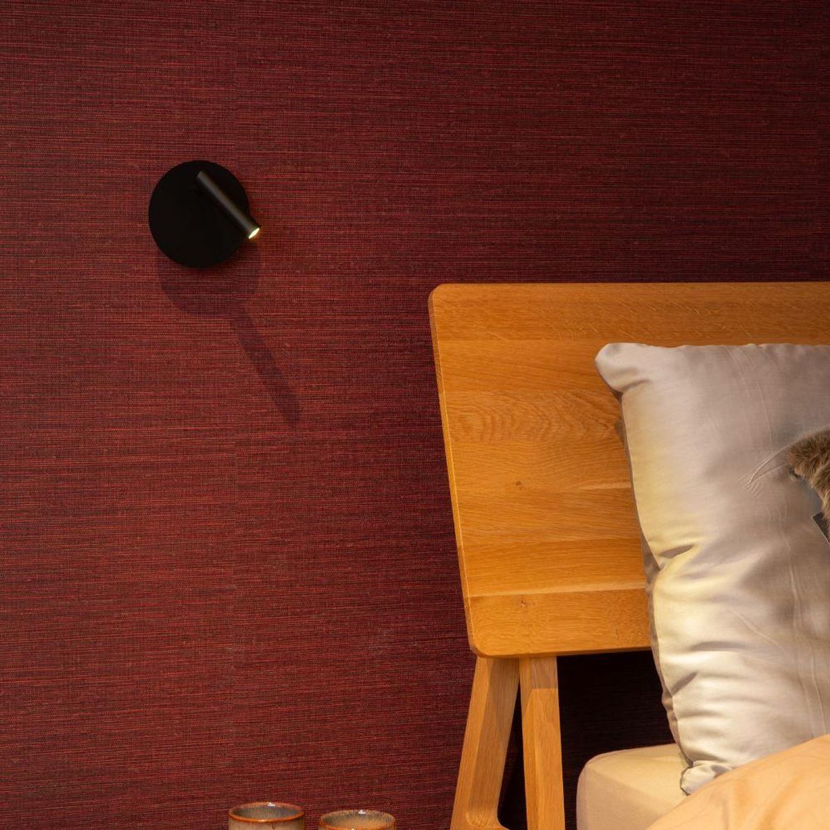 BOSCO - APLIQUE JOLIJN NEGRO LUZ CALIDA RECARGABLE