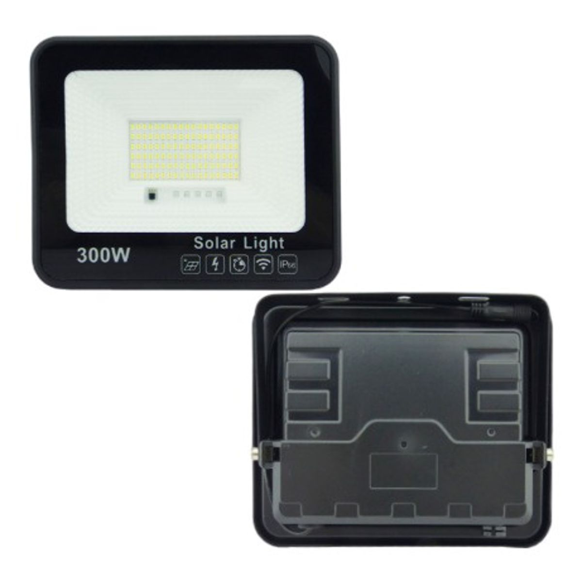 OEM - Proyector Solar LED 300W con Panel Solar PVC 108 LED