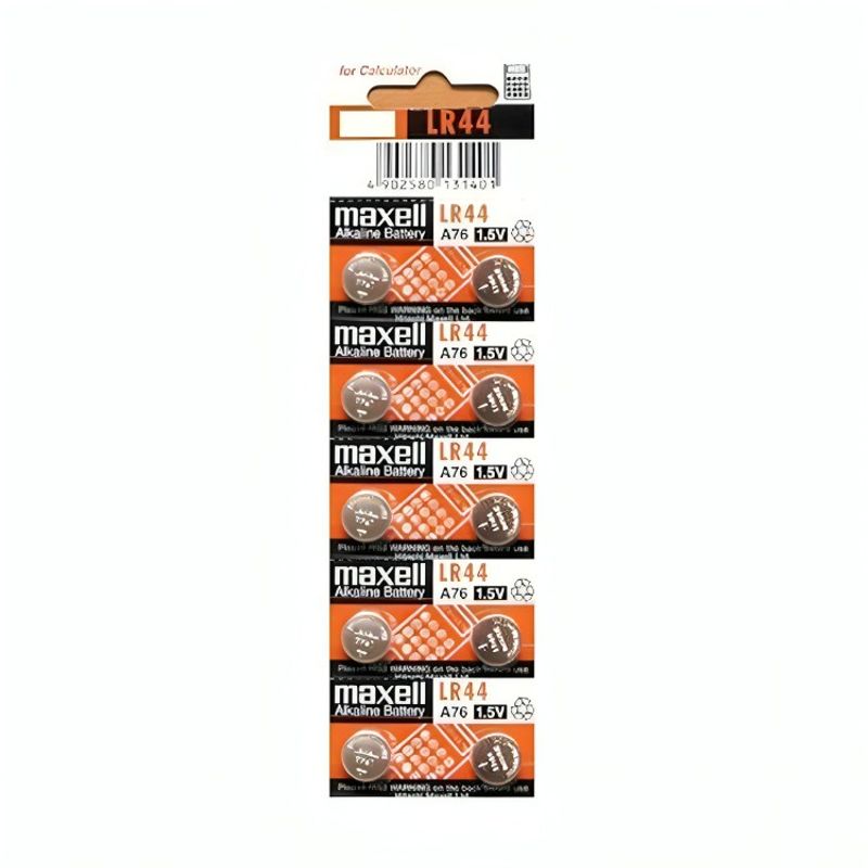 OEM - BLISTER 10 PILAS ALCALINA MAXELL LR44