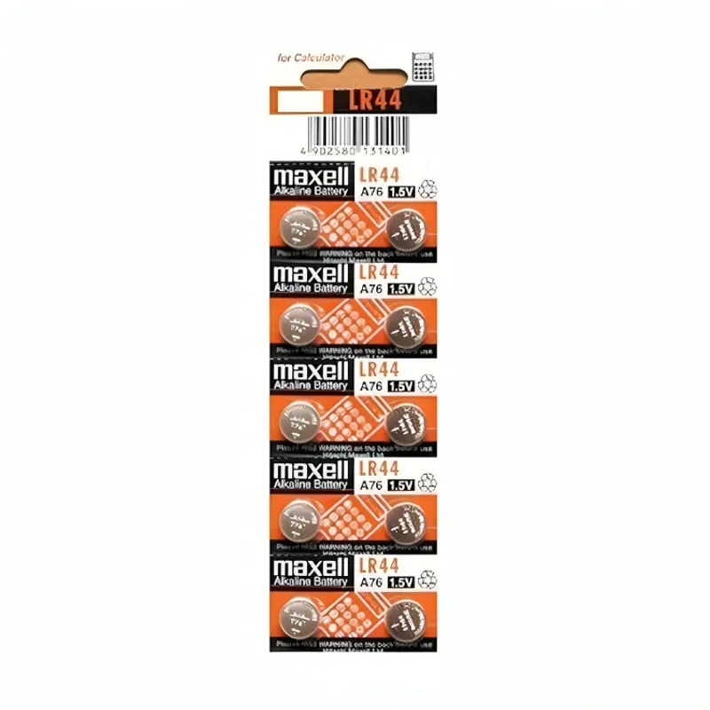 OEM - BLISTER 10 PILAS ALCALINA MAXELL LR44