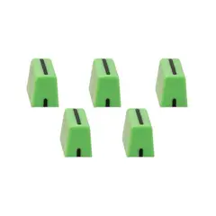 GENERICO - Tapa de perilla de Crossfader verde - 5 unidades Beat Tools