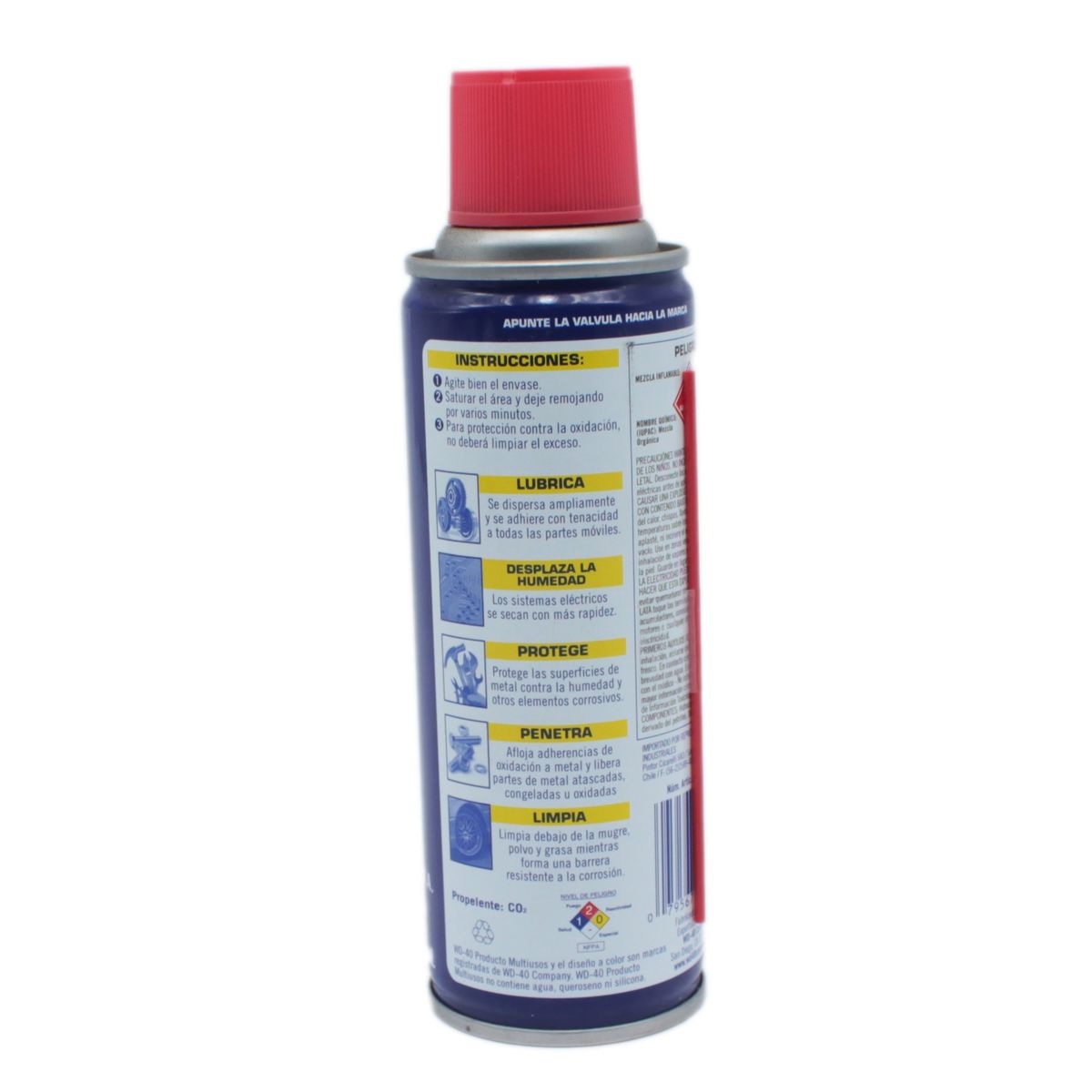 WD 40 - LUBRICANTE ANTICORROSIVO WD-40 SPRAY 191 ML