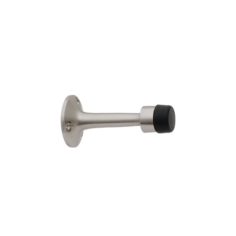 GENERICO - Tope de puerta recto Níquel satinado Särk Design
