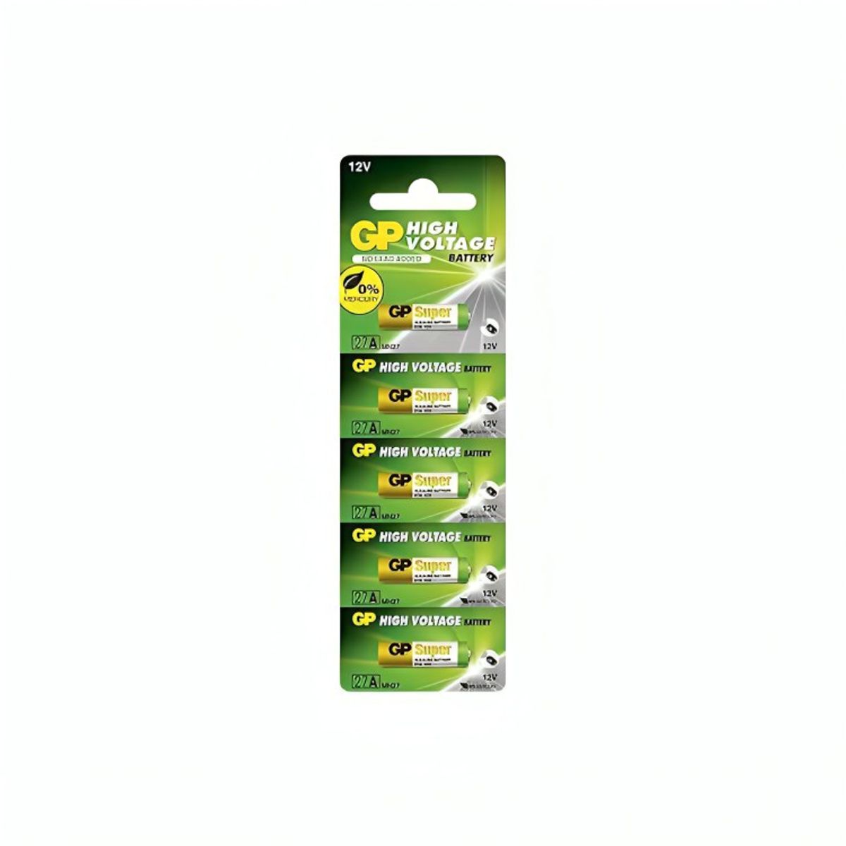 OEM - BLISTER 5 PILAS ALCALINAS 27A MN27 12V GP