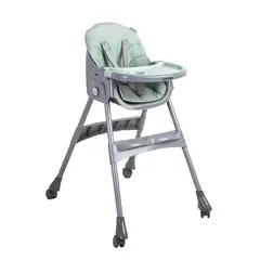 BEBESIT - Silla de Comer Steps Verde