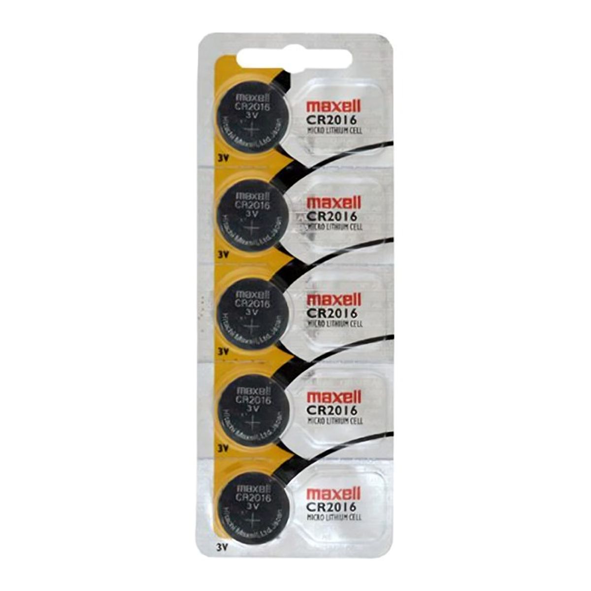 OEM - BLISTER 5 PILAS LITIO MAXELL CR2016