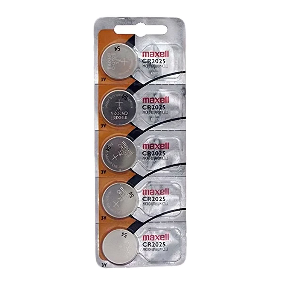 OEM - BLISTER 5 PILAS LITIO 3V MAXELL CR2025
