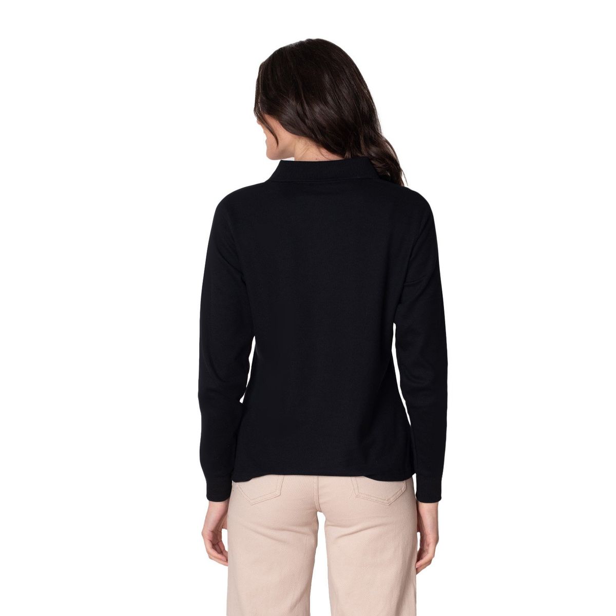 INDUSBORD - Polera Piqué Mujer Premium Ml Con Cierre Indusbord® Uv+pro.-