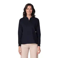 INDUSBORD - Polera Piqué Mujer Premium Ml Con Cierre Indusbord® Uv+pro.-