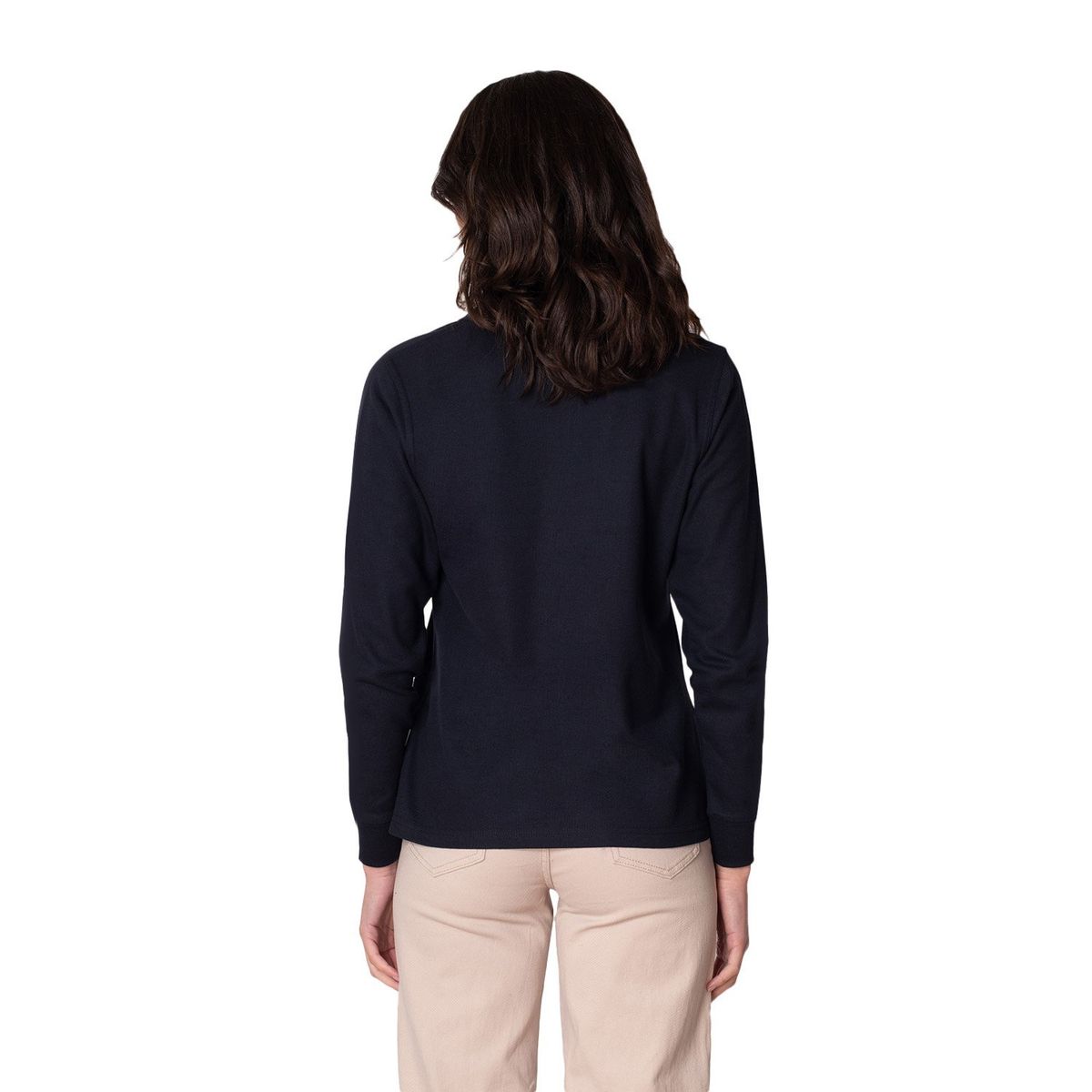 INDUSBORD - Polera Piqué Mujer Premium Ml Con Cierre Indusbord® Uv+pro.-