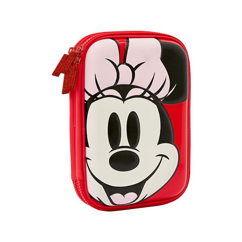 MOOVING - Estuche tipo cartuchera Grande Doble Cierre Minnie Mouse