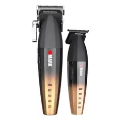 WMARK - Kit De 2 Máquinas Ng 2038 Cut Ng 325 Con Acabado Dorado