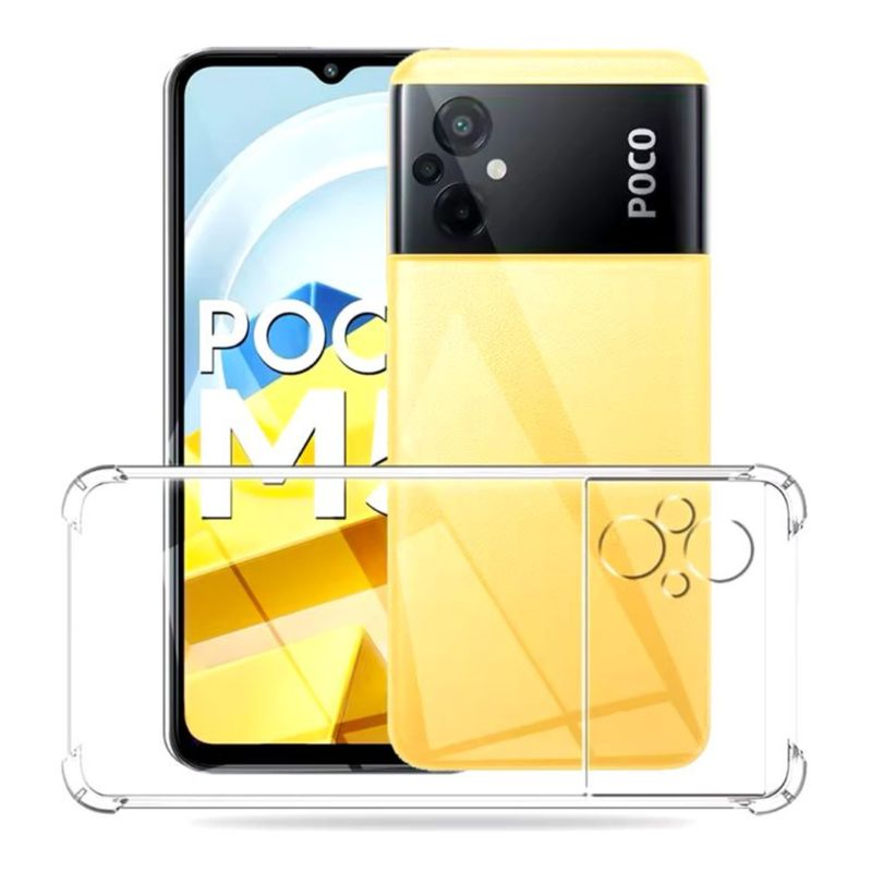 GENERICO - Carcasas Transparente Reforzado Para Xiaomi Poco M5