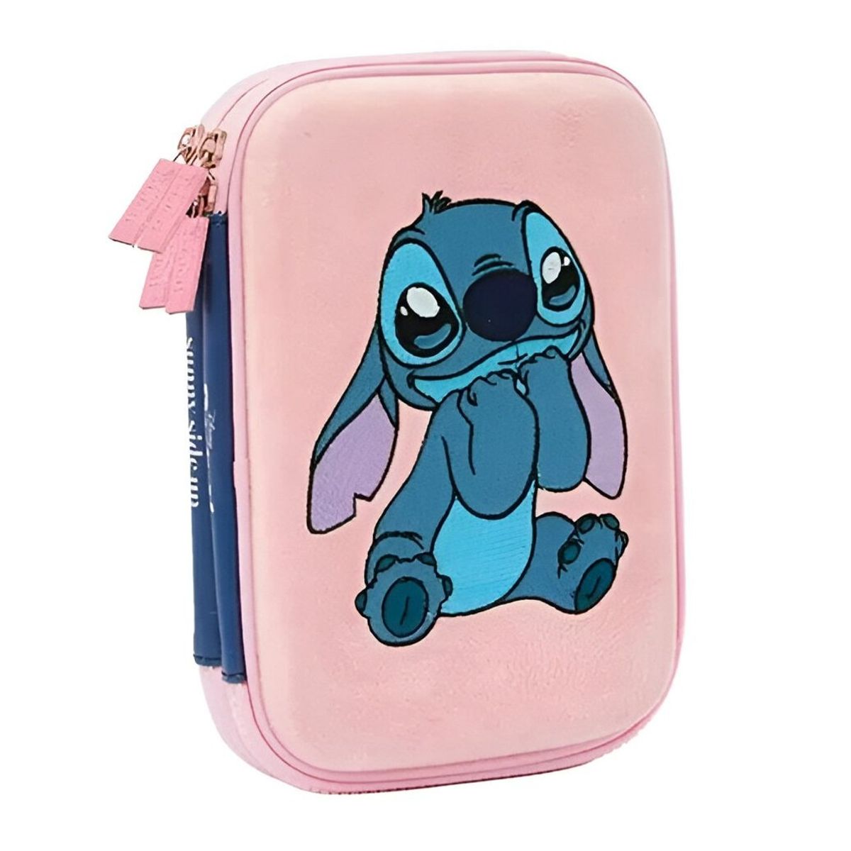 MOOVING - Estuche tipo cartuchera Grande Doble Cierre Stitch