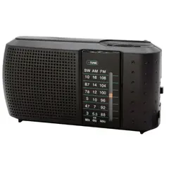 TECNOLAB - Radio Portátil De Bolsillo AMFMSW A Pilas - SC