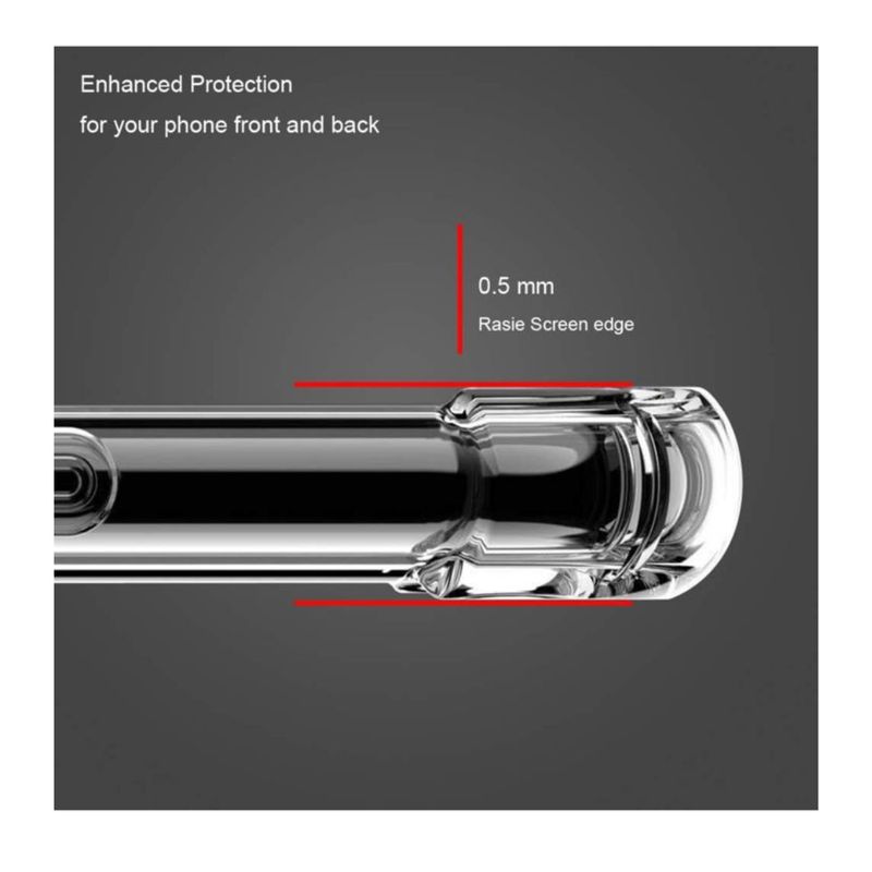 GENERICO - Carcasas Transparente Reforzado Para Redmi Note 9 Normal