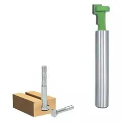 GENERICO - Fresa Tipo T Para Pernos Anclaje ¼ x 8 mm