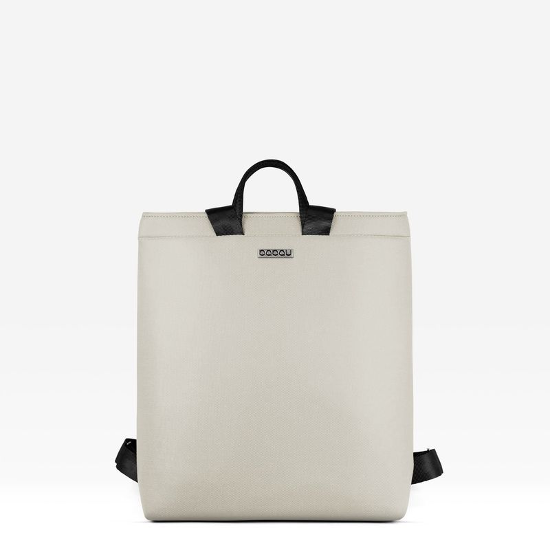 BABAU BARCELONA - Cartera Mochila Europea con Luz Interior BOOGIE M SANDSTONE OYSTER