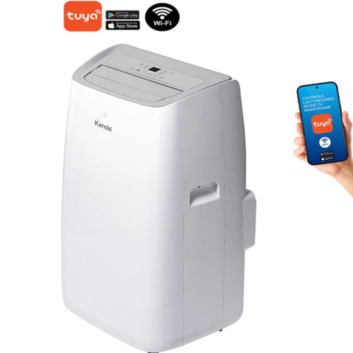 KENDAL - Aire Movil Acondicionado portatil kendal Eva III Pro 9000 wifi