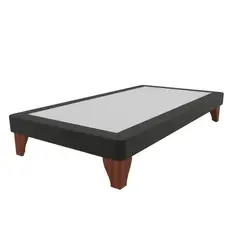 BLOCCARE - Cama 1 plaza modelo Black largo 190 cm
