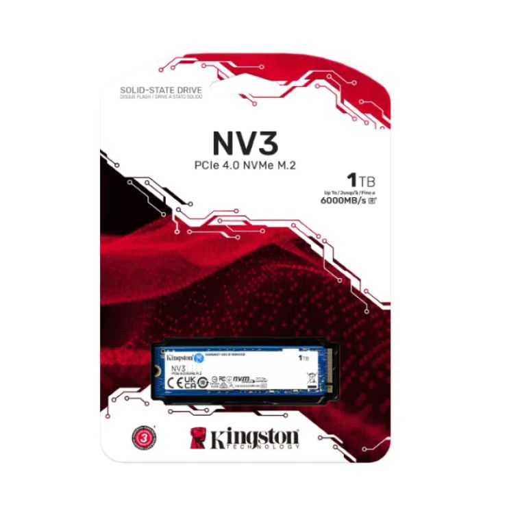 SSD M.2 (2280) - 1 TB - NV3 - NVMe PCIe 4.0 (SNV3S/1000G)