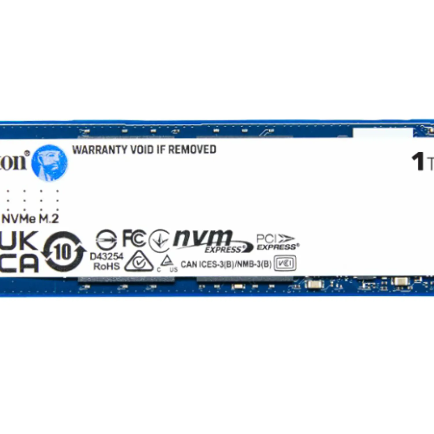 KINGSTON SSD M.2 (2280) - 1 TB - Kingston NV3 - NVMe PCIe 4.0
