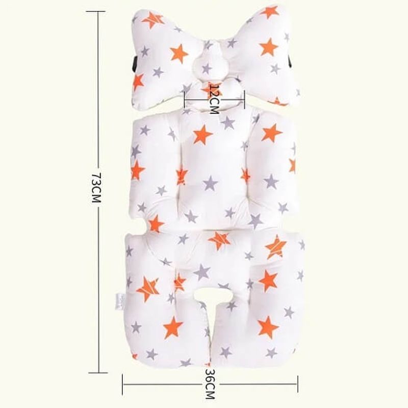 GENERICO - Cojina colchado para coche de bebe unisex tamaño universal
