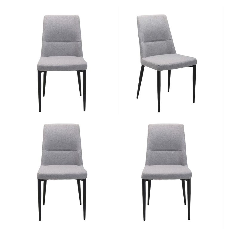 Pack x 4 Silla Durbuy Gris